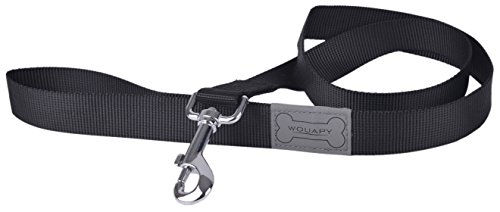 Wouapy Hundeleine Basic Line aus Nylon in Schwarz 50 cm - 50 cm – Bild 1 von 1