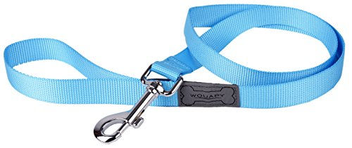 Wouapy Hundeleine Basic Line blau aus Nylon 120cm 12mm - 120 cm – Bild 1 von 1