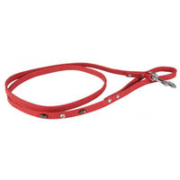 Produktbild von Wouapy Hundeleine Rock PetMini aus Kunstleder Rot 10 mm x 1,2 m - 1,2 m