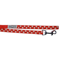Produktbild von Wouapy Hundeleine Rot Wasserabweisend 20 mm breit - 1 m