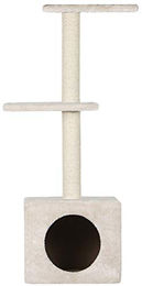 Wouapy Kratzbaum Maya Spiel- und Ruheplatz aus Sisal und Kunstpelz in Ecru – Bild 1 von 1