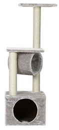 Wouapy Kratzbaum Misty Grau mit Sisal und Kunstpelz für Katzen – Bild 1 von 1
