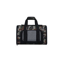 Produktbild von Wouapy Transporttasche Camouflage für Katzen und Kleintiere 45x25x28 cm