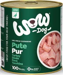 WOW Adult Pur Pute Monoprotein Hundefutter mit hohem Fleischanteil 800g – Bild 1 von 1