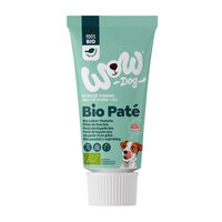 Produktbild von WOW BIO Leberpastete Huhn Bio Hundesnack getreidefrei ohne Zucker 80 g - 80 g
