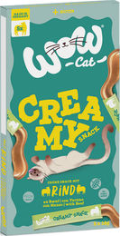 WOW CAT Creamy Snack für Katzen mit Rind getreidefrei 5 x 16 g – Bild 1 von 1