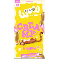 Produktbild von WOW CAT Creamy Snack Katze Huhn 5x15 g 11er Vorteilspack