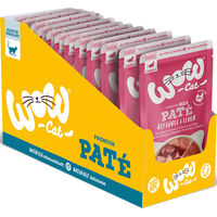 Produktbild von WOW CAT Junior Katzenfutter Geflügel und Leber getreidefrei 12x 125g