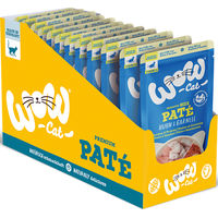 Produktbild von WOW CAT Junior Katzenfutter Huhn & Garnele getreidefrei 12x 125g