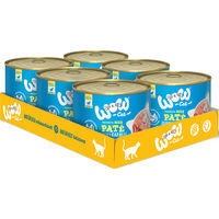Produktbild von WOW CAT Junior Katzenfutter Huhn & Garnele getreidefrei 6er Vorteilspack 1200g