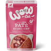 Produktbild von WOW CAT Junior Katzenfutter Paté Geflügel und Leber getreidefrei 12 x 125 g - 12 x 125 g