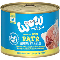 Produktbild von WOW CAT Junior Katzenfutter Paté Huhn & Garnele getreidefrei und glutenfrei 6x200g - 6 x 200 g