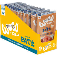 Produktbild von WOW CAT Katzen Nassfutter Adult Huhn & Lachs Getreidefrei 12x 125g