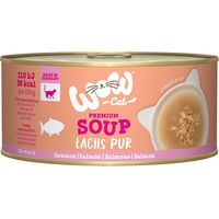 Produktbild von WOW CAT Katzen-Suppe Lachs Adult 12x70g - 12 x 70 g