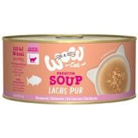 Produktbild von WOW Cat Katzen-Suppe Lachs pur 12x70 g - 12 x 70 g