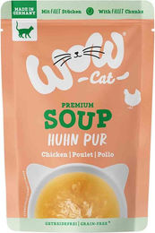 WOW CAT Katzen-Suppe mit Huhn 12x 40g – Bild 1 von 1