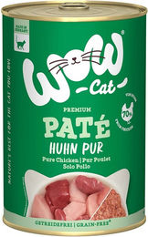 Produktbild von WOW CAT Katzenfutter Adult Huhn Pur getreidefrei und glutenfrei 6x400g