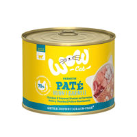 Produktbild von WOW CAT Katzenfutter Adult Huhn und Garnelen getreidefrei und glutenfrei 6x200g
