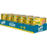 Produktbild von WOW CAT Katzenfutter Adult Hühnerfilet getreidefrei 12er Packung 12 x 70g