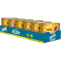 Produktbild von WOW CAT Katzenfutter Adult Hühnerfilet mit Thunfischfilet getreidefrei 12x70g