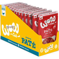 Produktbild von WOW CAT Katzenfutter Adult Rind Pur Getreidefrei 12x 125g