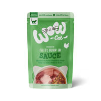 Produktbild von WOW CAT Katzenfutter Huhn in Sauce für erwachsene Katzen 8x85g