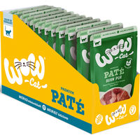 Produktbild von WOW CAT Katzenfutter Huhn Pur Adult Getreidefrei 12er Pack 125g