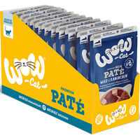 Produktbild von WOW CAT Katzenfutter Senior Wild & Kaninchen getreidefrei 12er Vorteilspack 125g