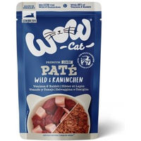 Produktbild von WOW Cat Senior Katzen-Pastete Wild und Kaninchen Monoprotein ohne Konservierungsstoffe 12x125 g - 12 x 125 g