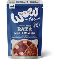 Produktbild von WOW CAT Senior Katzenfutter Paté Wild und Kaninchen getreidefrei 12 x 125 g - 12 x 125 g