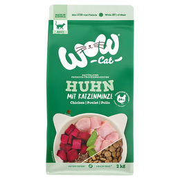 WOW Cat Trockenfutter Adult Huhn getreidefrei 2 kg - 2 kg – Bild 1 von 7