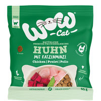 Produktbild von WOW CAT Trockennahrung für Katzen Adult Huhn getreidefrei 50g