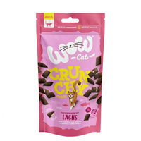 Produktbild von WOW Crunchy Snack Katzensnack mit Lachs für Adult 60 g - 60 g