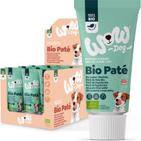 Produktbild von WOW DOG Bio Leberpastete mit Huhn Getreidefrei 12x80g Hundeleckerli