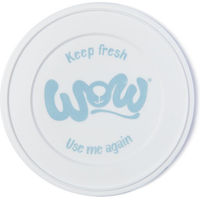 Produktbild von WOW Dog Dosendeckel aus Silikon für Hundefutter in Weiß für alle Größen