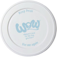 Produktbild von WOW Dog Dosendeckel für Hundefutter aus Silikon Weiß
