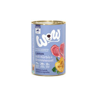 Produktbild von Wow Dog Hund Nassfutter Adult Lamm Getreidefrei mit hohem Fleischanteil 800g - 6 x 800 g