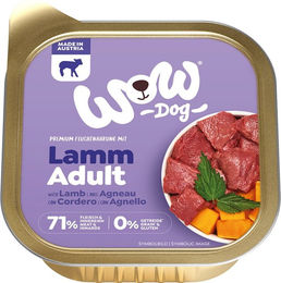 Wow Dog Hund Nassfutter Adult Lamm mit hohem Fleischanteil 11x150 g - 11 x 150 g – Bild 1 von 6