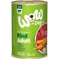 Produktbild von Wow Dog Hund Nassfutter Adult Rind 6 x 800 g mit hohem Fleischanteil - 6 x 800 g