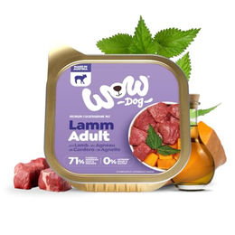 WOW Dog Hund Nassfutter Lamm Rind Huhn Getreidefrei und Ohne Zucker 150 g 22er Pack – Bild 1 von 6