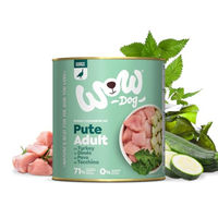 Produktbild von WOW Dog Hund Nassfutter Pute Huhn Rind getreidefrei 800 g 24er Pack