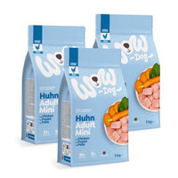 Produktbild von WOW Dog Hund Trockenfutter Mini Huhn Adult Getreidefrei Sensitive 1 kg