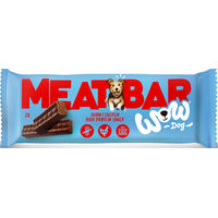 Produktbild von WOW DOG Hunde Leckerlis Meat Bar Huhn getreidefrei mit hohem Fleischanteil 40g