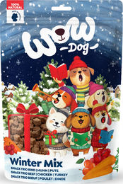WOW DOG Hunde-Leckerlis Winter Mix Limited Edition 150g – Bild 1 von 1