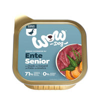 Produktbild von WOW Dog Hundefutter Ente Senior 11x150g
