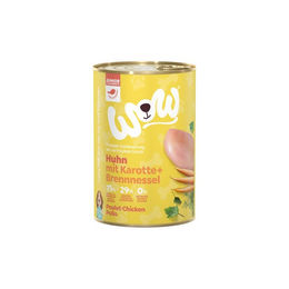 WOW Dog Junior Hund Nassfutter Huhn Getreidefrei 6 x 800g - 6 x 800 g – Bild 1 von 3