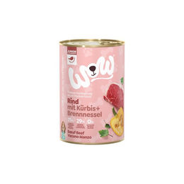 WOW Dog Junior Hund Nassfutter Rind Getreidefrei 6 x 800g - 6 x 800 g – Bild 1 von 7
