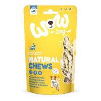 Produktbild von WOW Dog Kaninchenohren Hundekauartikel getrocknet zur Zahnpflege getreidefrei und monoprotein 120 g