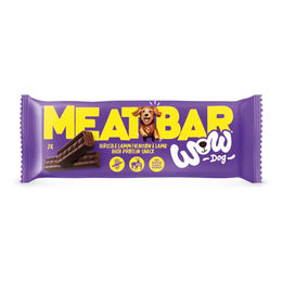 WOW DOG Meat Bar Belohnungssnack für Hunde Hirsch und Lamm getreidefrei mit hohem Fleischanteil 40 g - 25 x 40 g – Bild 1 von 3