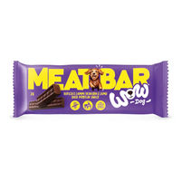 Produktbild von WOW DOG Meat Bar Belohnungssnack für Hunde Hirsch und Lamm getreidefrei mit hohem Fleischanteil 40 g - 25 x 40 g